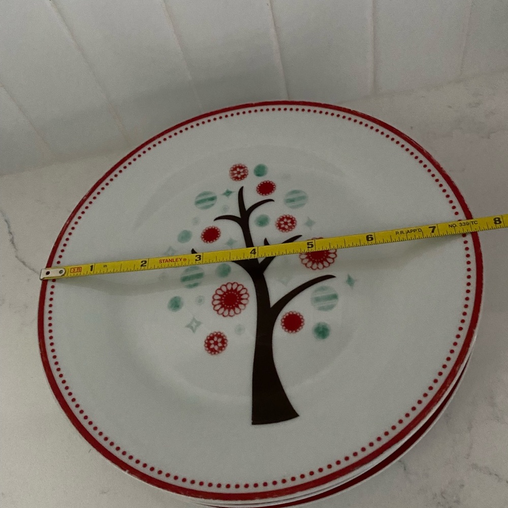 Second Cup Side Plate Set (4) - Picture 2 of 4